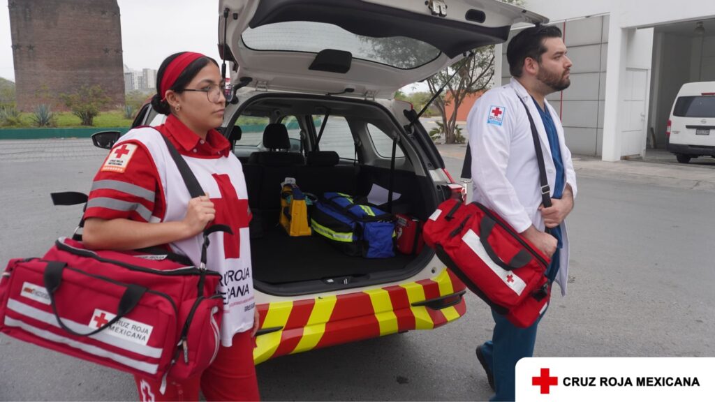 Ambulancias nuevas en Cruz Roja Nuevo León