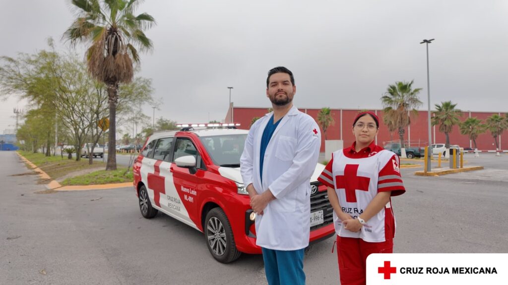 Unidad de primera respuesta Cruz Roja Nuevo León